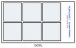 2x2SL clear vinyl Slide Film Mount - FILM-GUARD from CastermPlastics.com